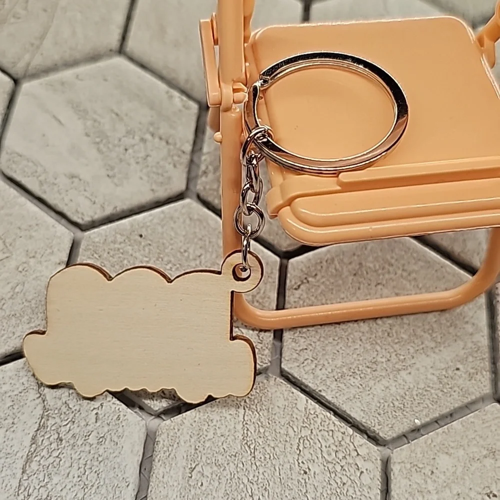 Wooden Keychain - Picture 3 of 3
